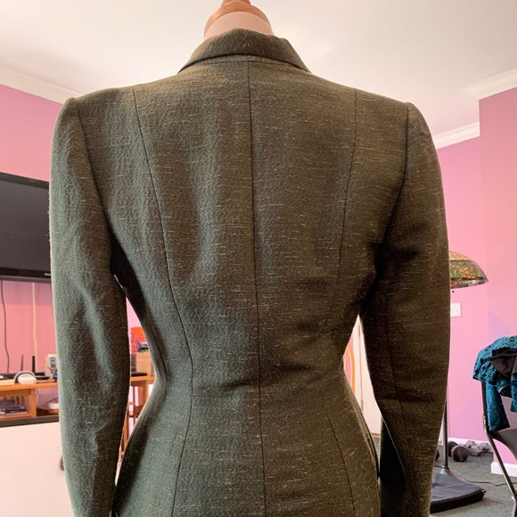 Vintage Lilli Annette Green Silk Mohair Jacket - Picture 4 of 9